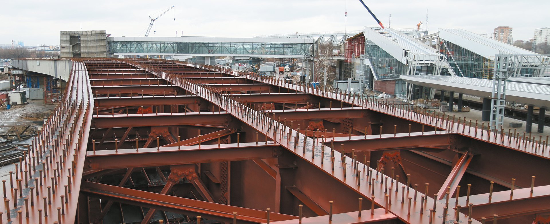 Мостовые металлоконструкции - фото