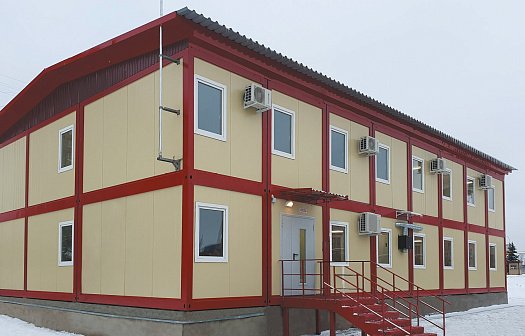 Модульное здание штаба строительства