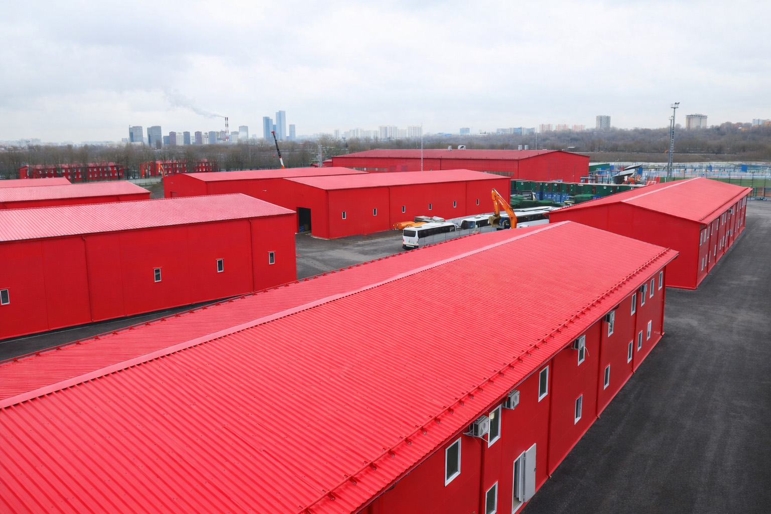 АБК с использованием модульных конструкций DoorHan - фото