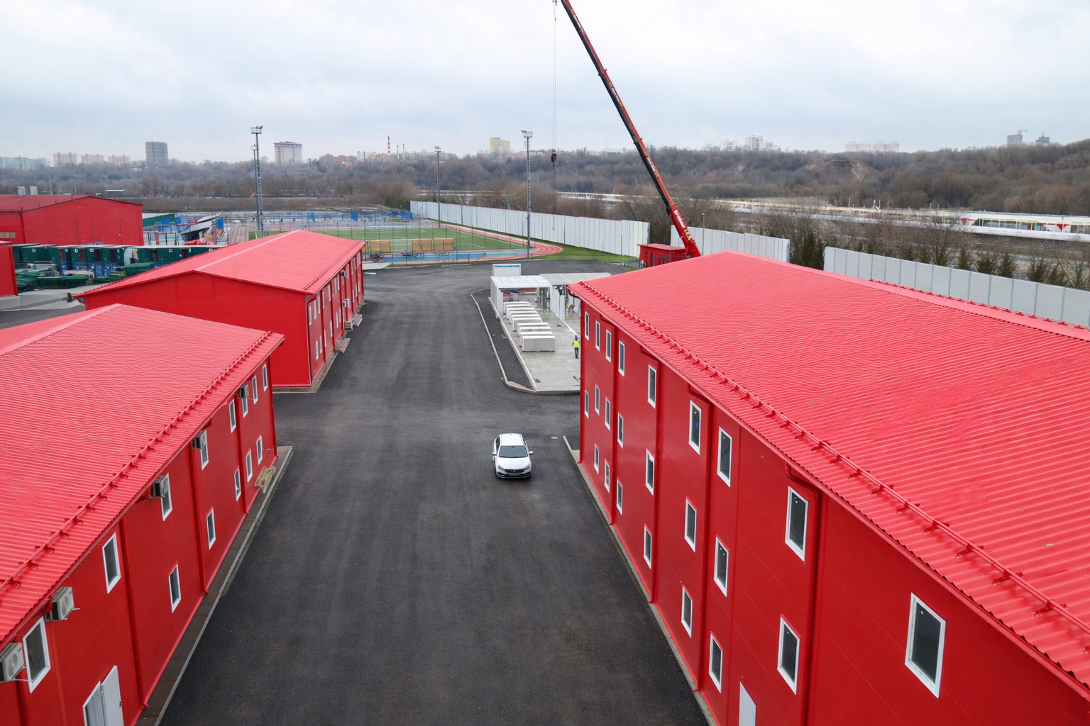 АБК с использованием модульных конструкций DoorHan - фото