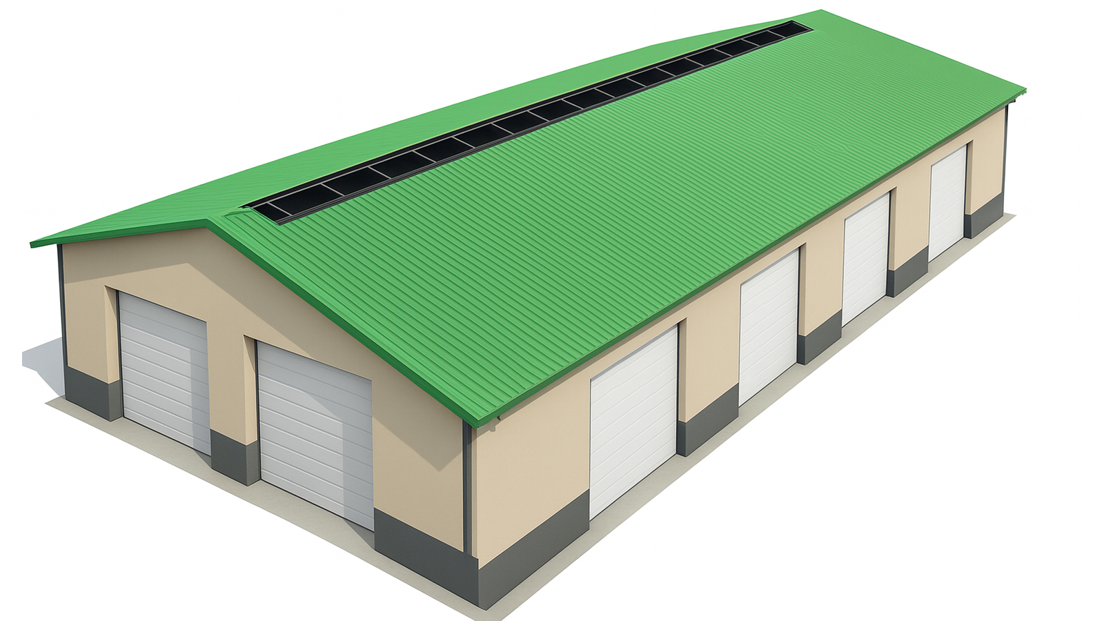 Каркасный ангар 200 кв. м