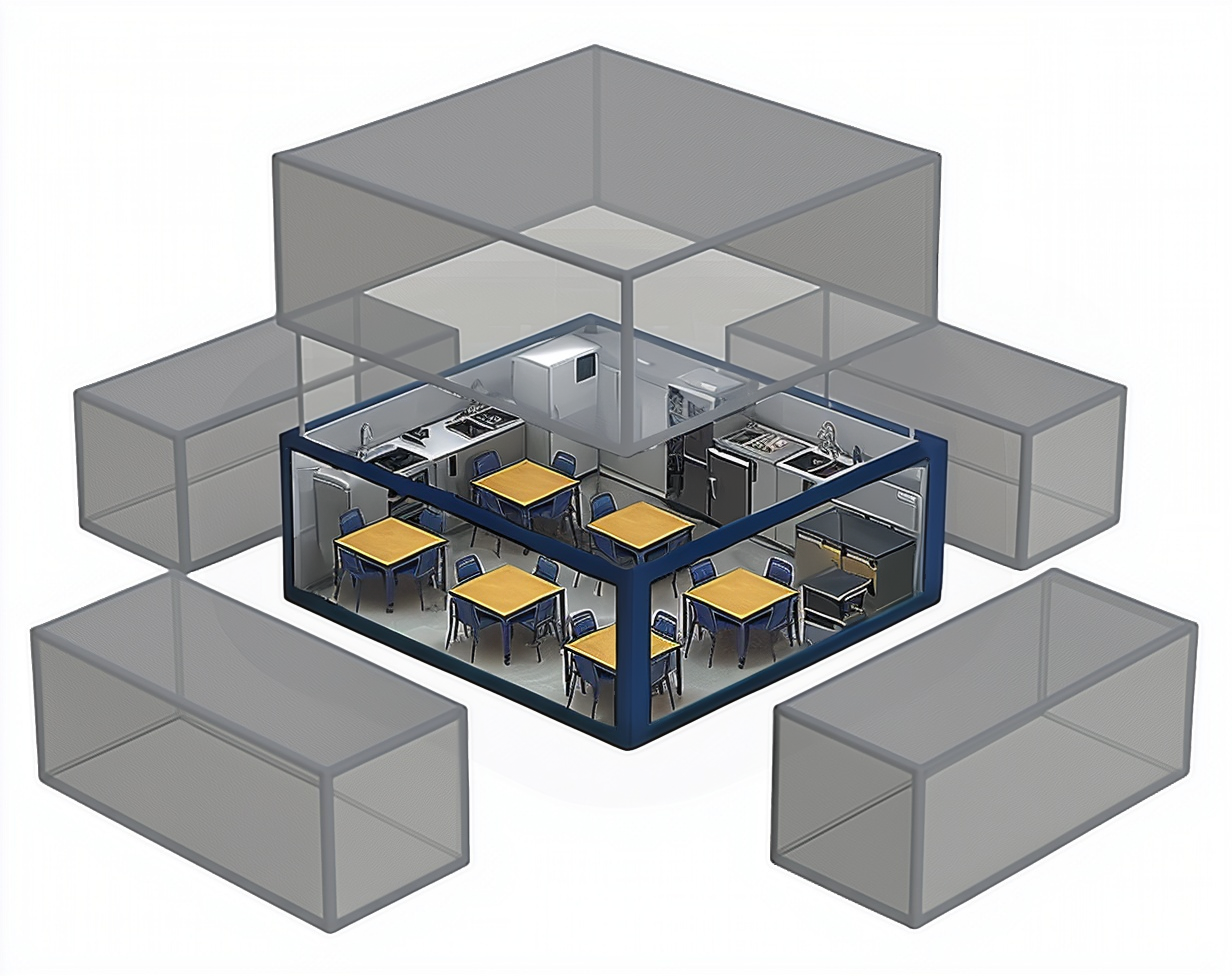 Модульная столовая купить