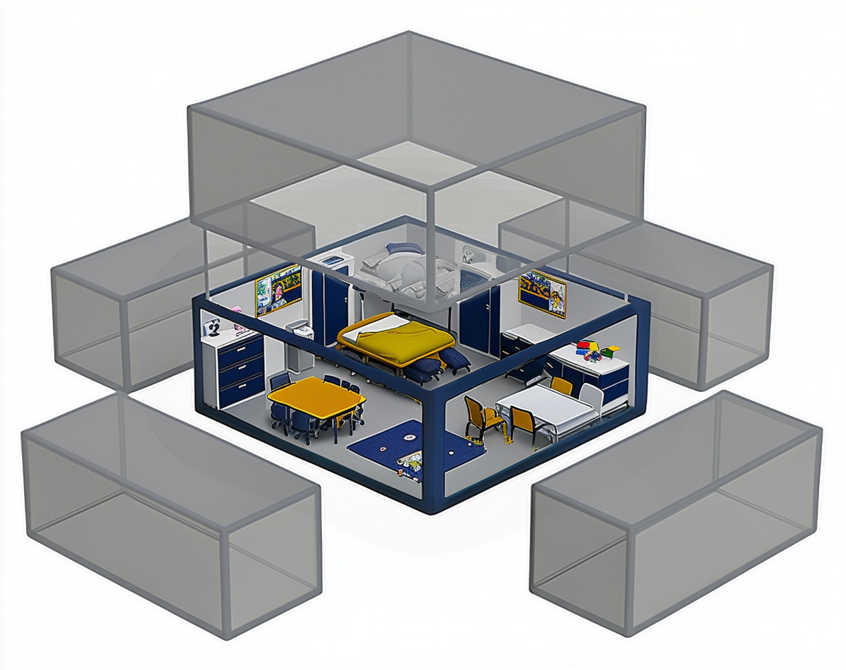 Модульный летний лагерь