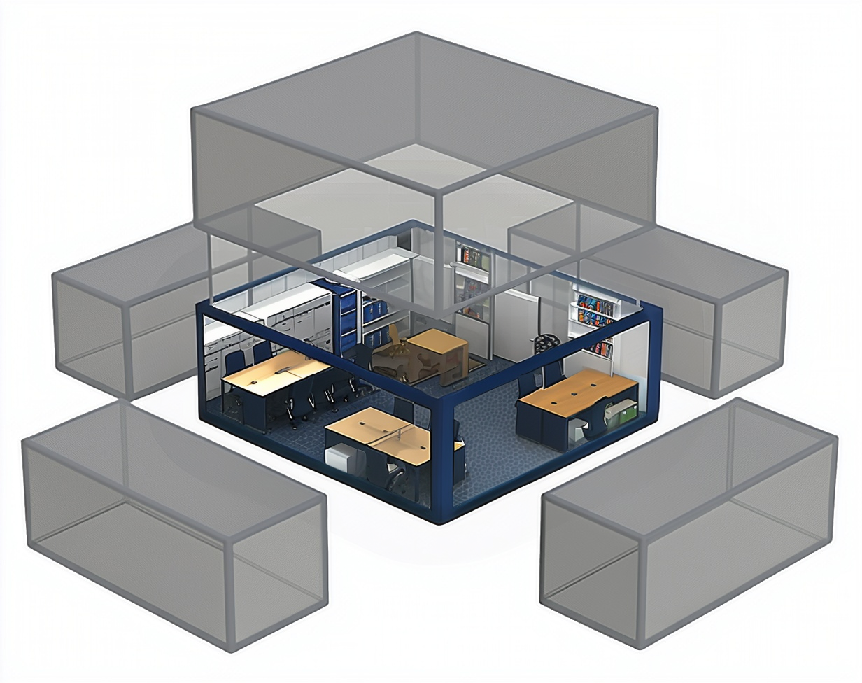 Временное здание для образовательных проектов