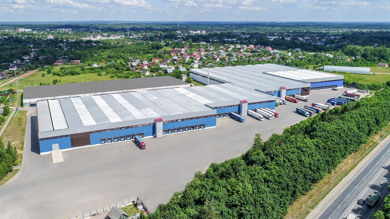 Каркасный логистический терминал