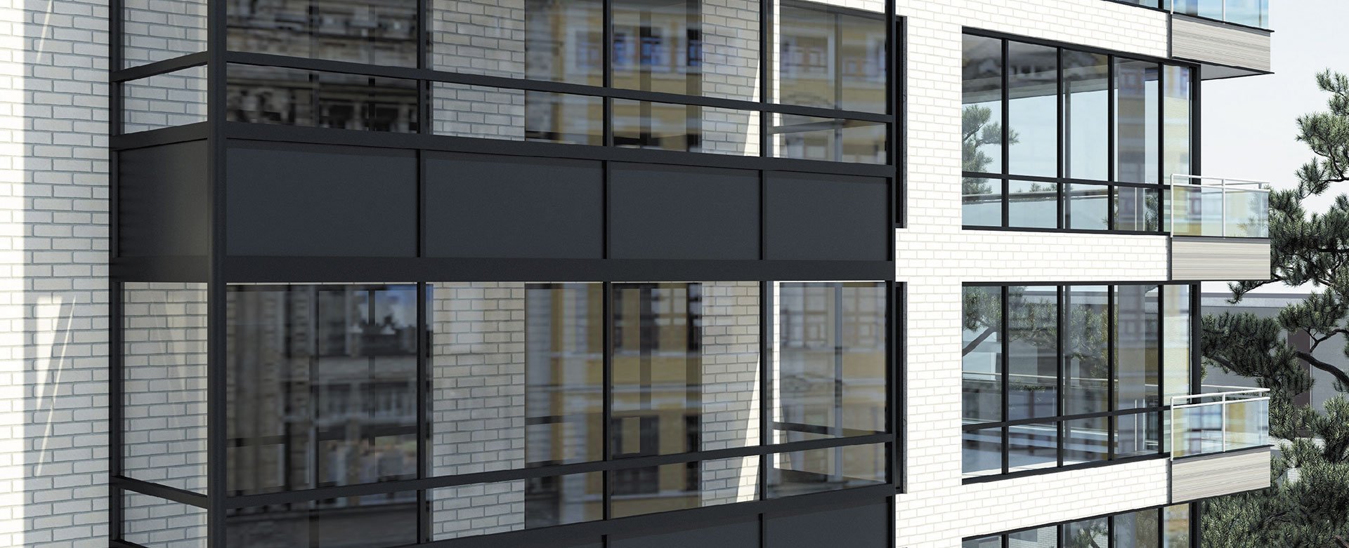 Балконные ограждения - фото