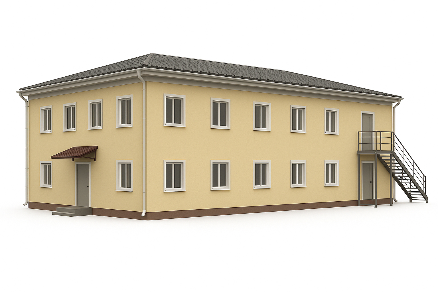 Быстровозводимое здание общежитие