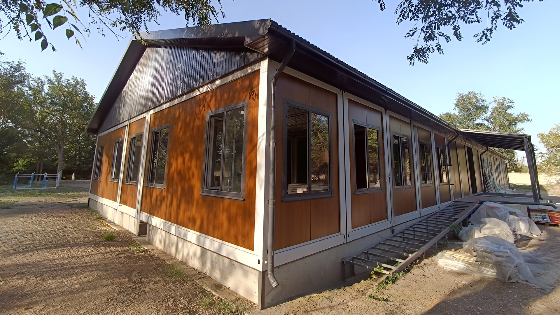 Модернизация детского лагеря - фото