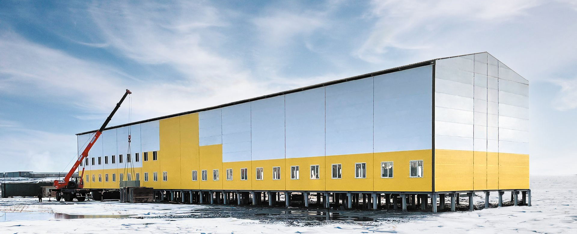 Жилые и вспомогательные здания