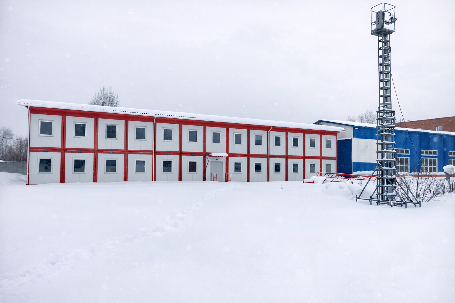 Модульное общежитие б/у на 100 мест - фото