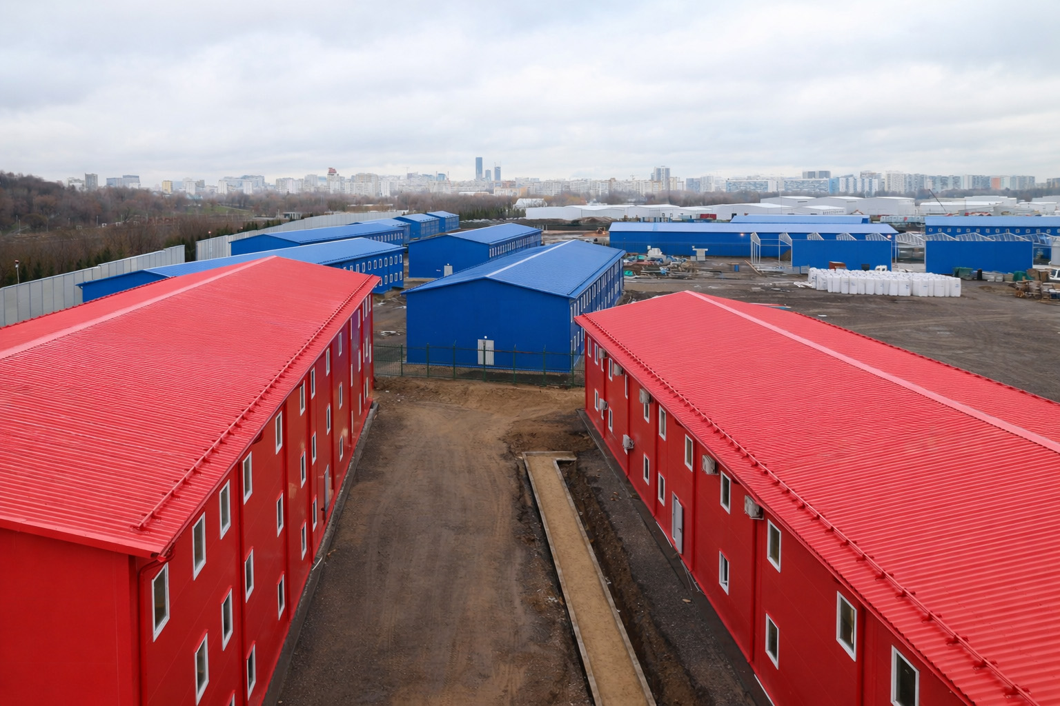 АБК с использованием модульных конструкций DoorHan - фото