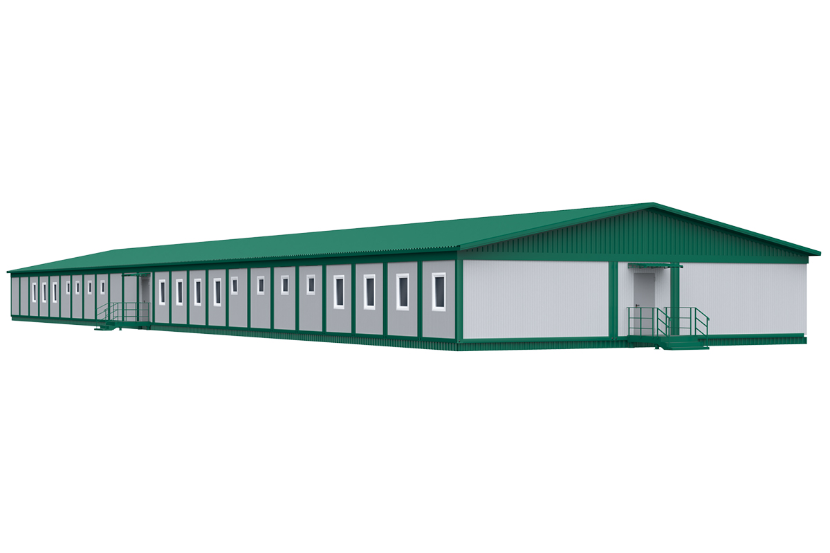 Модульное общежитие 50 человек