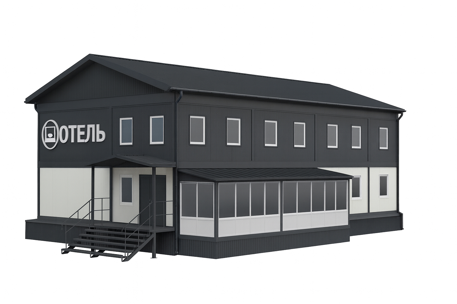 Модульный отель проект