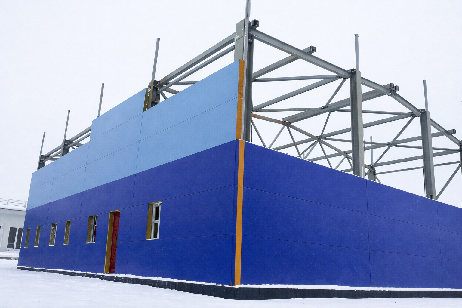 Модульная общеобразовательная школа - фото