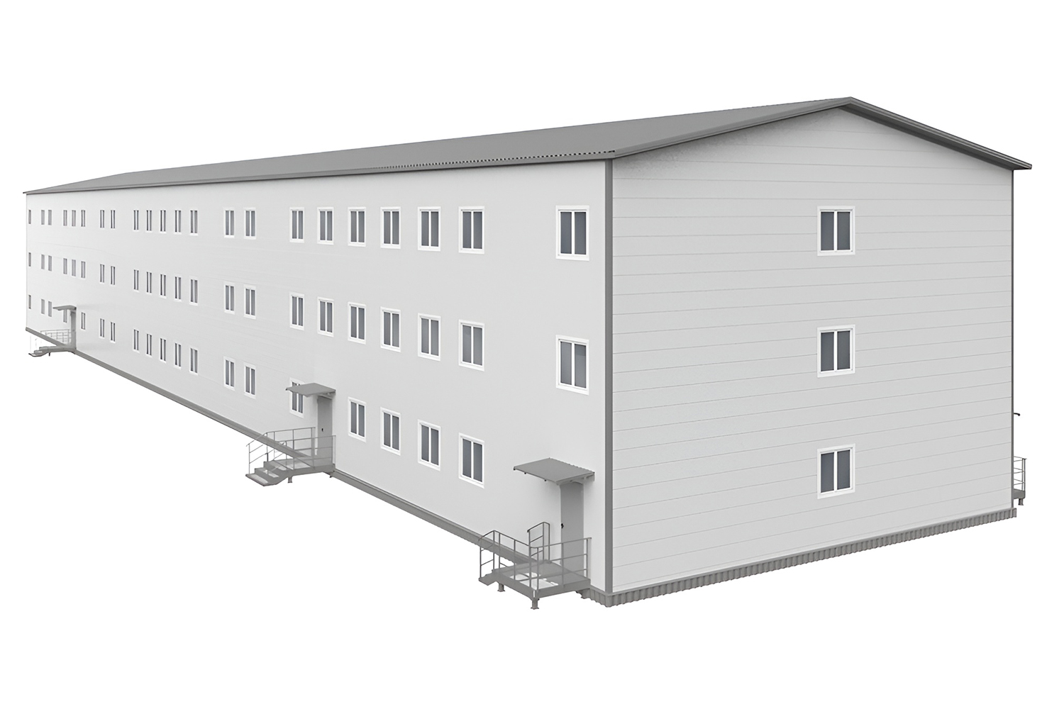 Модульное общежитие на 300 мест