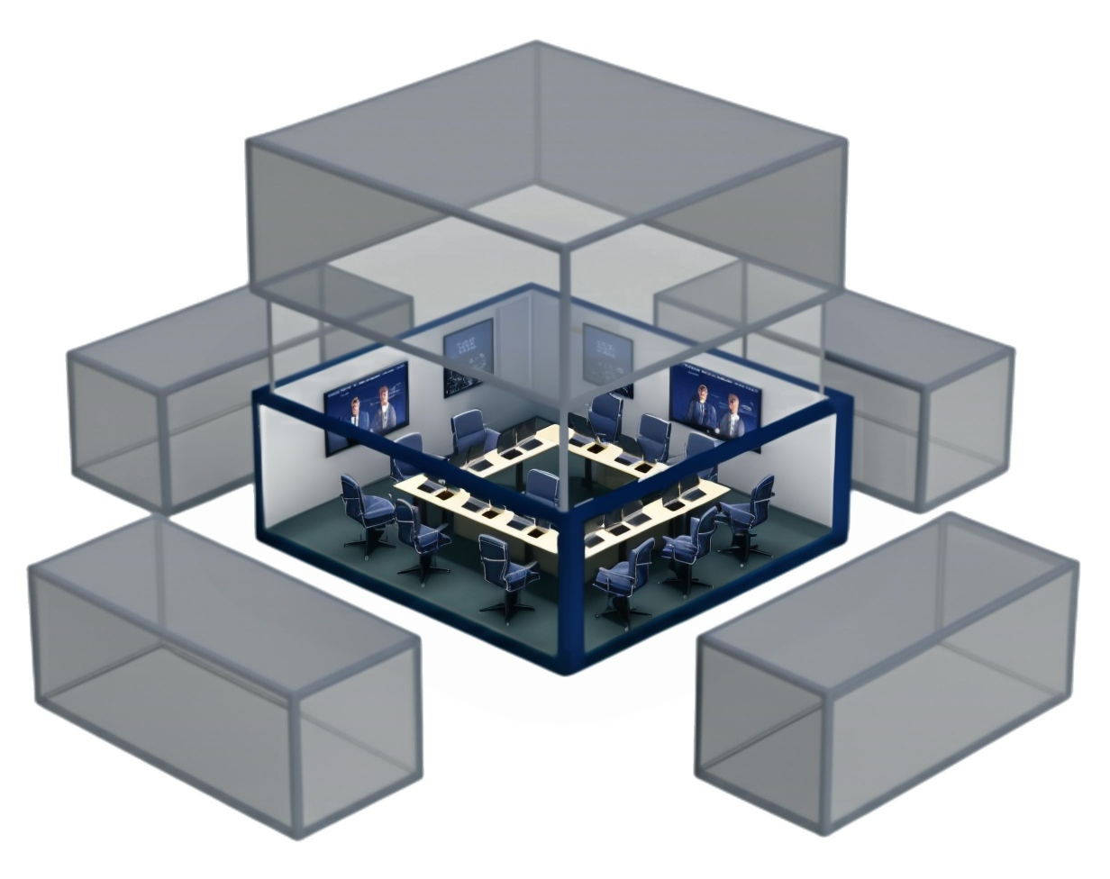 Модульный офис с переговорной