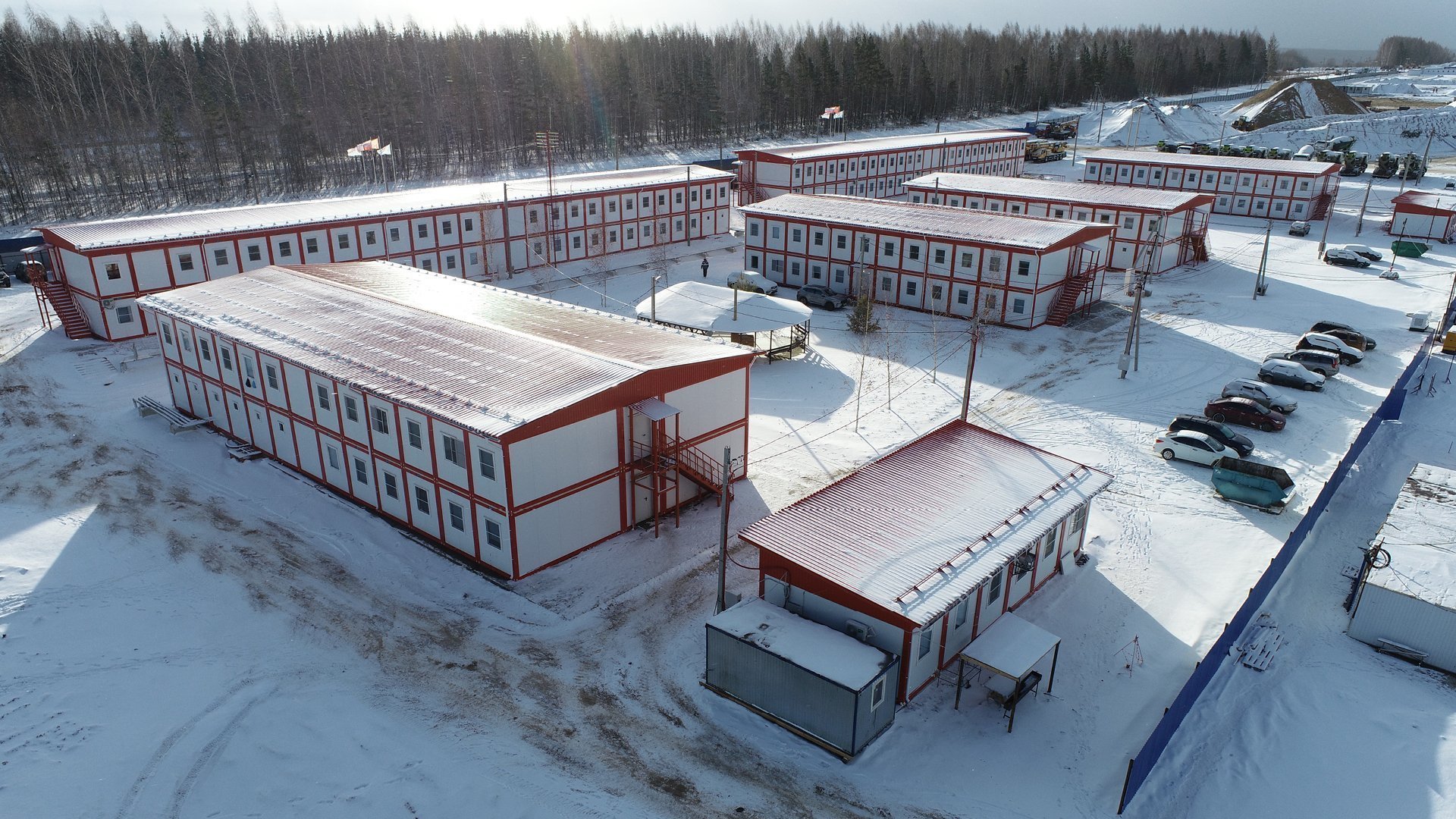 Модульный городок для А/М «М12» - фото