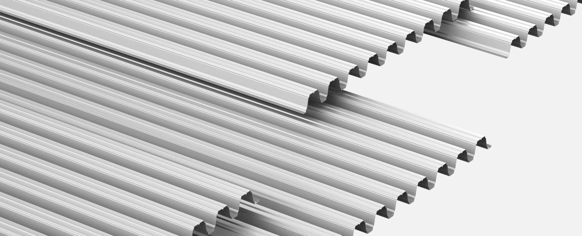 Профилированный лист Н153 - фото