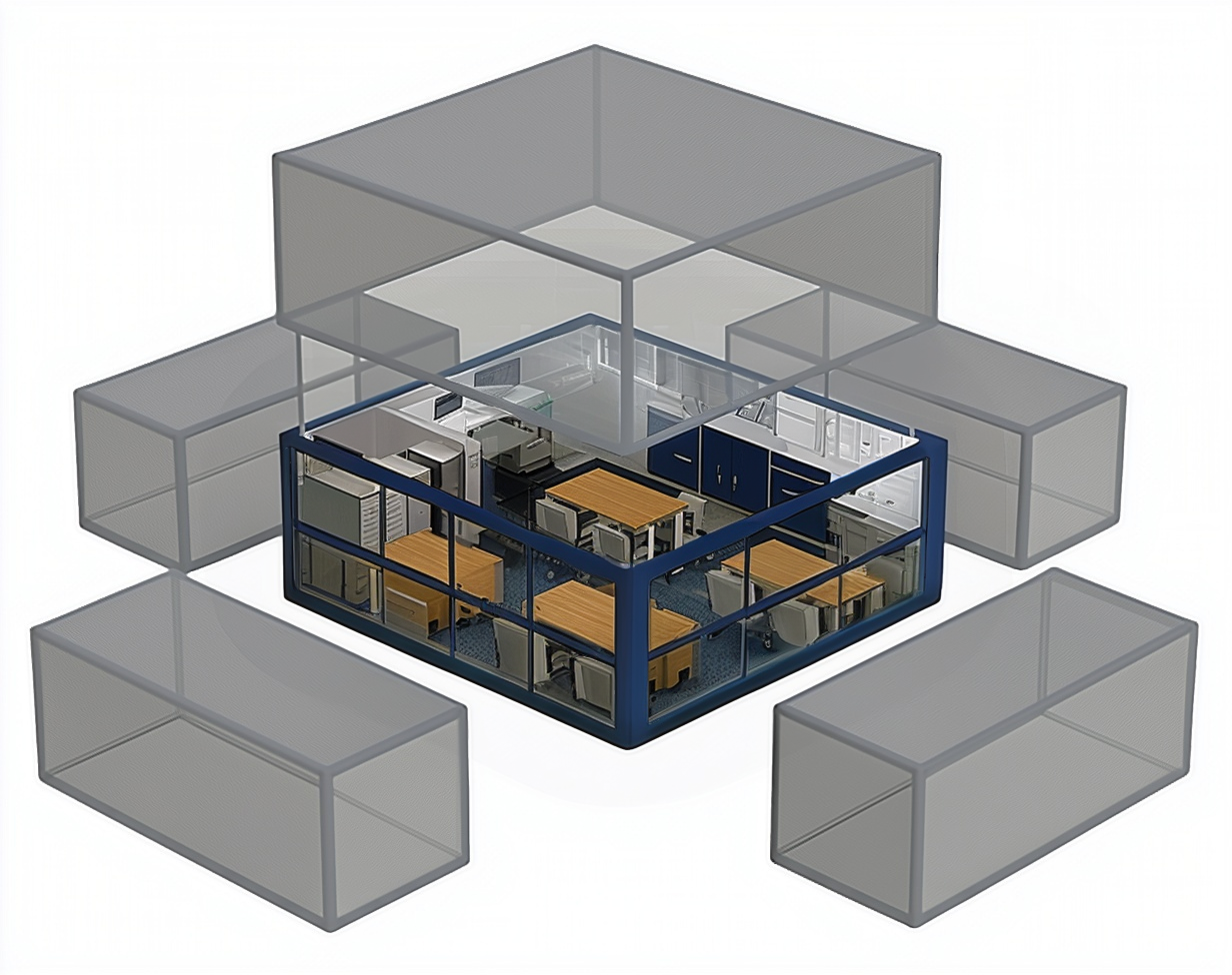 Модульная детская библиотека