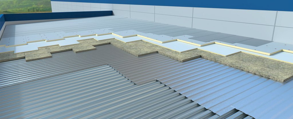 Кровельные системы на основе тепло- и гидроизоляционных материалов - фото