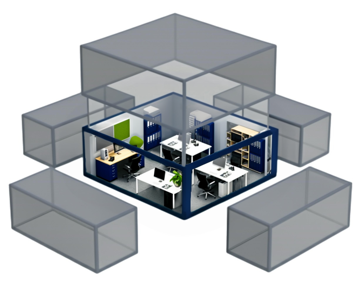 Модульный офис из блок-контейнеров