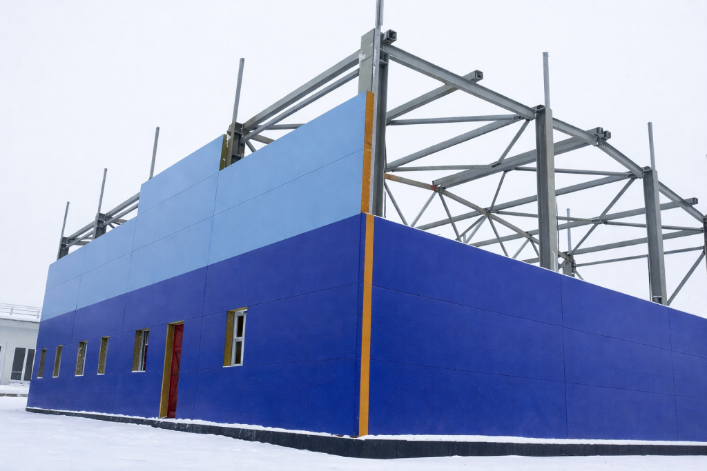 здание спортзала