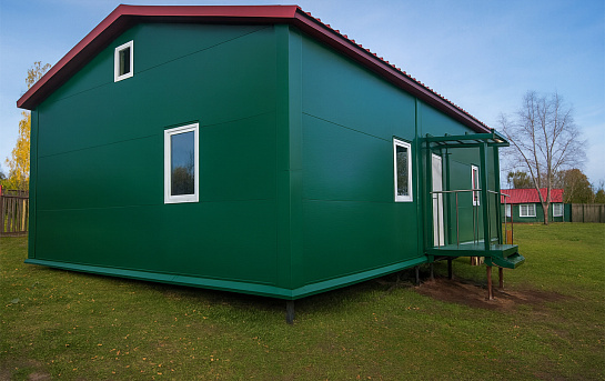 Модульный домик для охотников