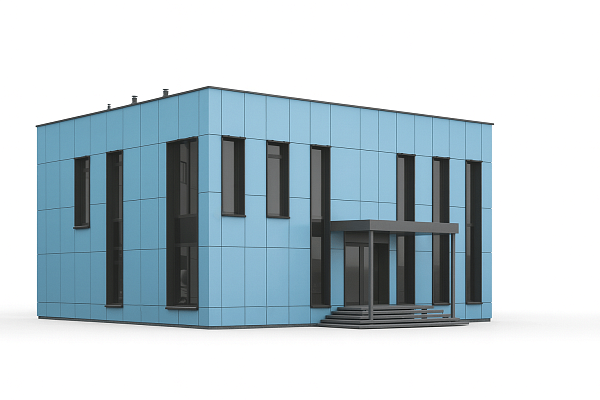 Модульные кассы здания