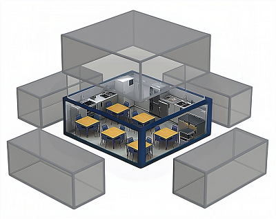 Модульная столовая купить