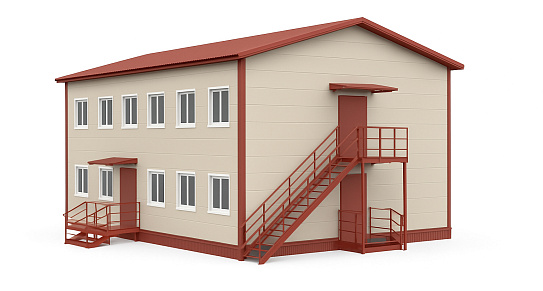 Проекты модульных общежитий - фото