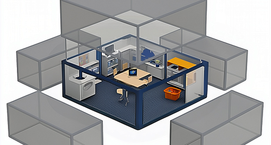 Модульный детский сад - фото