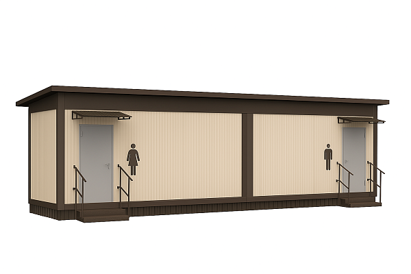 Модульное здание санузел