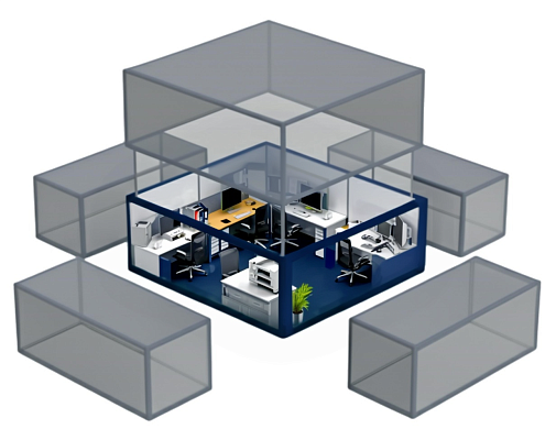 Офис продаж для стройплощадки
