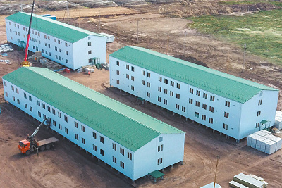 Строительство модульных общежитий