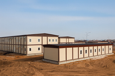 Вахтовый поселок на 100 человек