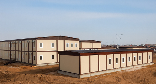 Вахтовый поселок на 100 человек