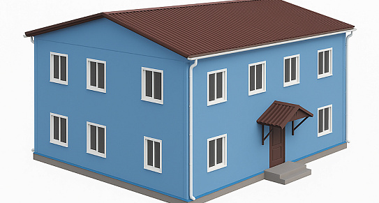 Жилые модульные здания - фото