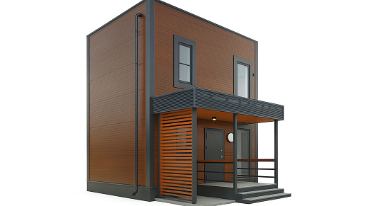 Модульные домики для базы отдыха цены - фото