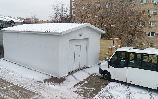 Модульный пункт дезинфекции автомобилей