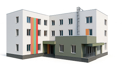 Каркасный офисный центр