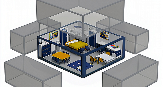 Модульный летний лагерь - фото