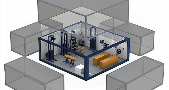 Спортивный комплекс - фото