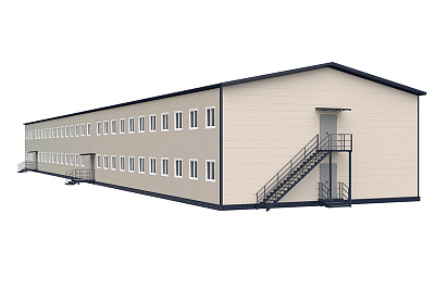 Модульное общежитие на 150 мест