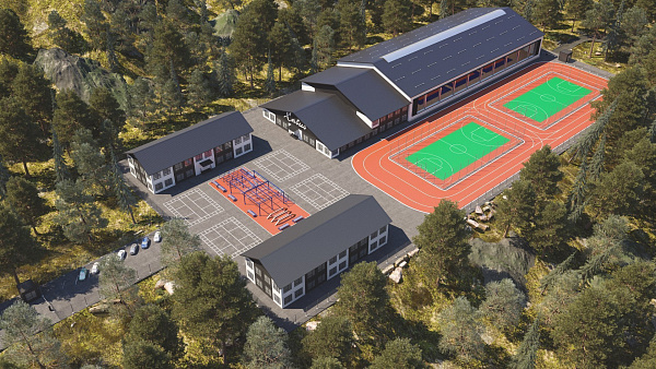 Спортивные сооружения