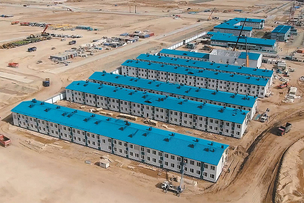 Вахтовый поселок для строителей