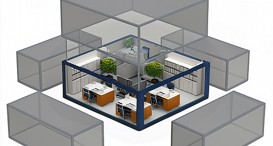 Административный блок - фото