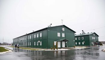 Проект вахтового поселка из блочно-модульных зданий - фото