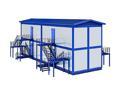 Двухэтажный АБК