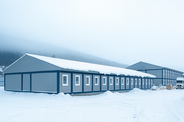 Вахтовый поселок с АБК