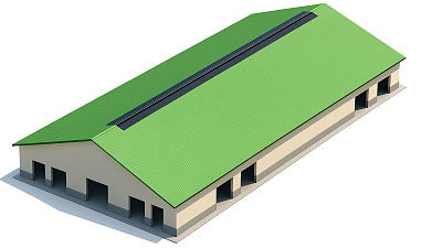 Каркасная конюшня